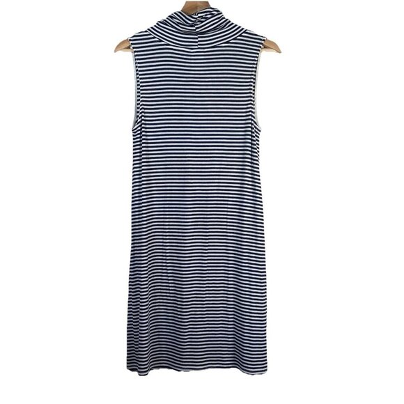 ANTHROPOLOGIE Dolan Ribbed Sleeveless Tank Dress Striped Left Coast Collect Sz S - Picture 8 of 10